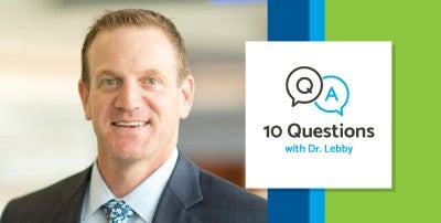 10 Questions With Orthopedic Surgeon Eric Lebby, MD